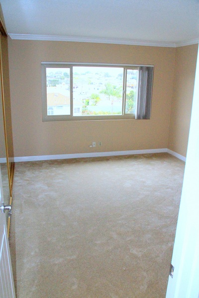 Large Bedroom with New Carpet