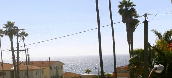 Ocean view from townhouse